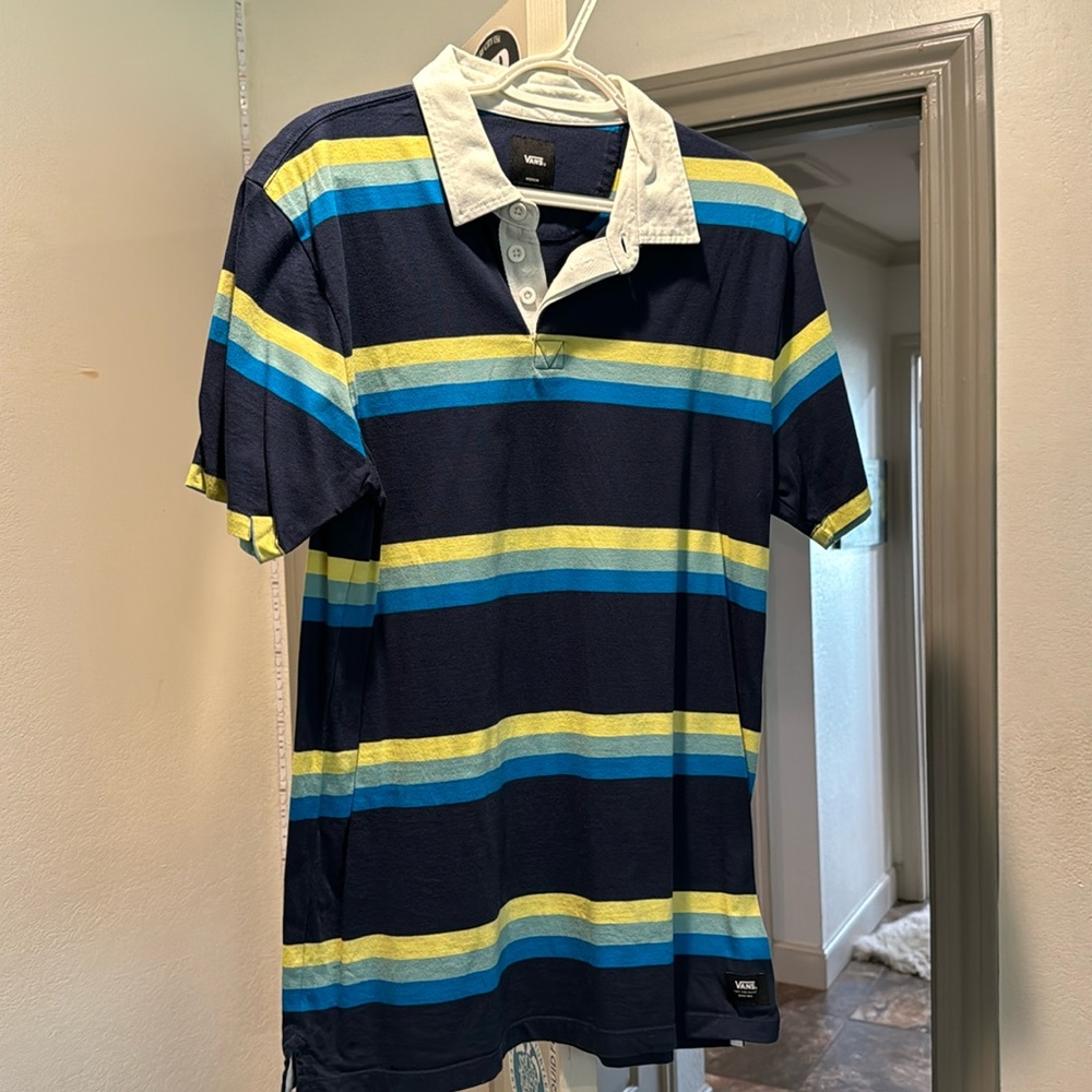 Vans Striped Polo